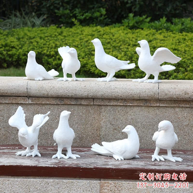 安阳鸽子铜雕