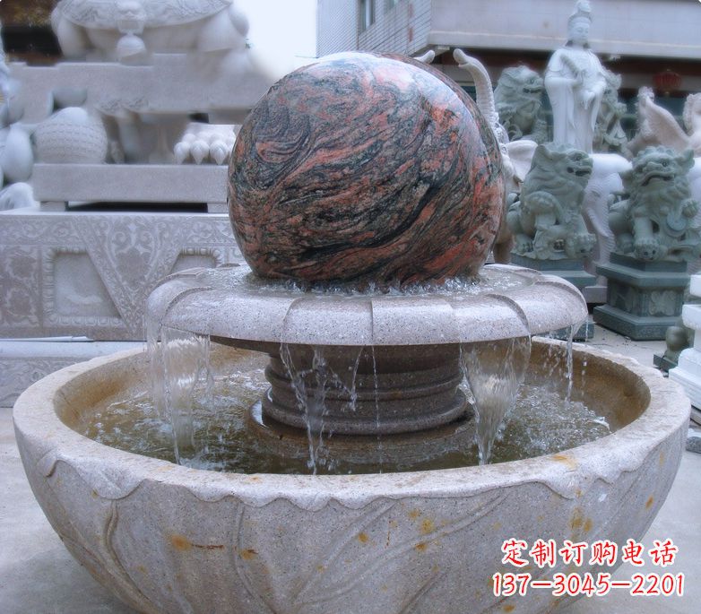 安阳个性的喷泉石雕