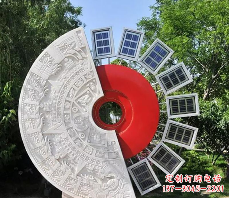安阳 卓越的不锈钢齿轮雕塑