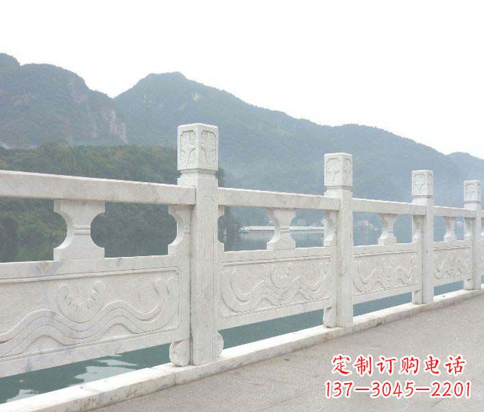安阳公园大理石栏板景观石雕 (3)