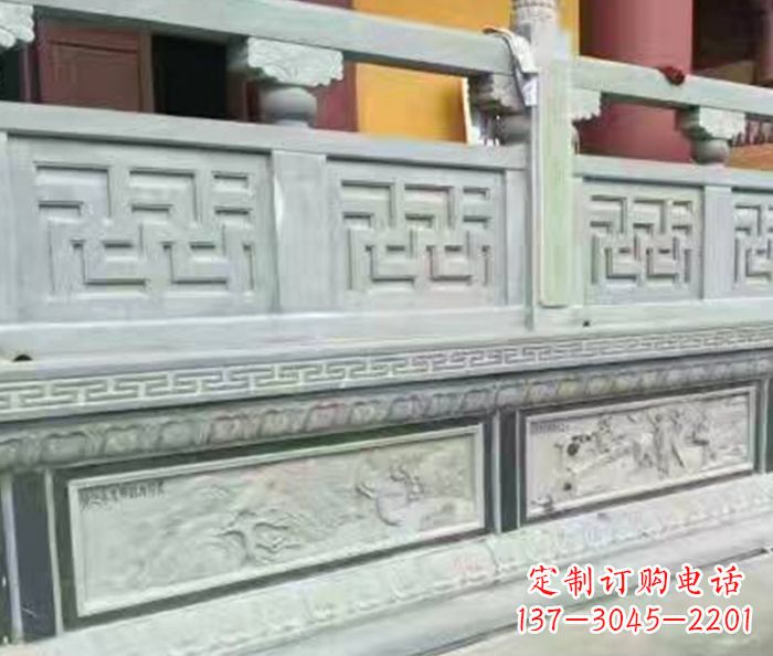 安阳公园大理石栏板石雕 (6)