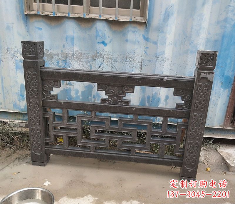 安阳公园大理石栏板石雕 (8)