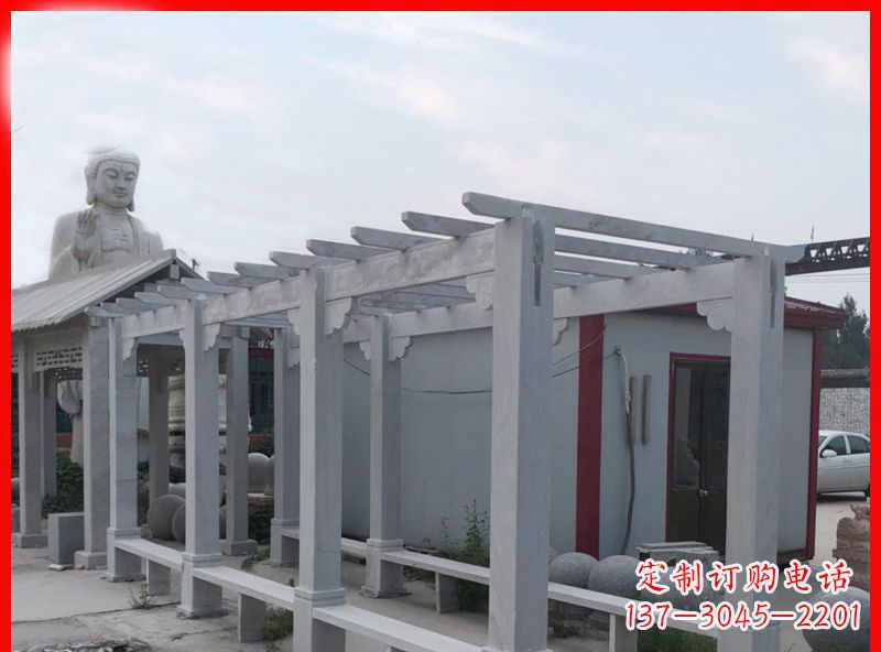 安阳公园大理石石雕长廊 (2)