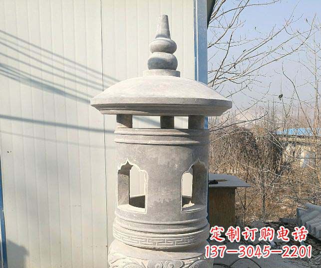 安阳公园大理石小型石灯