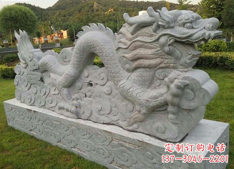 安阳公园仿古龙雕塑