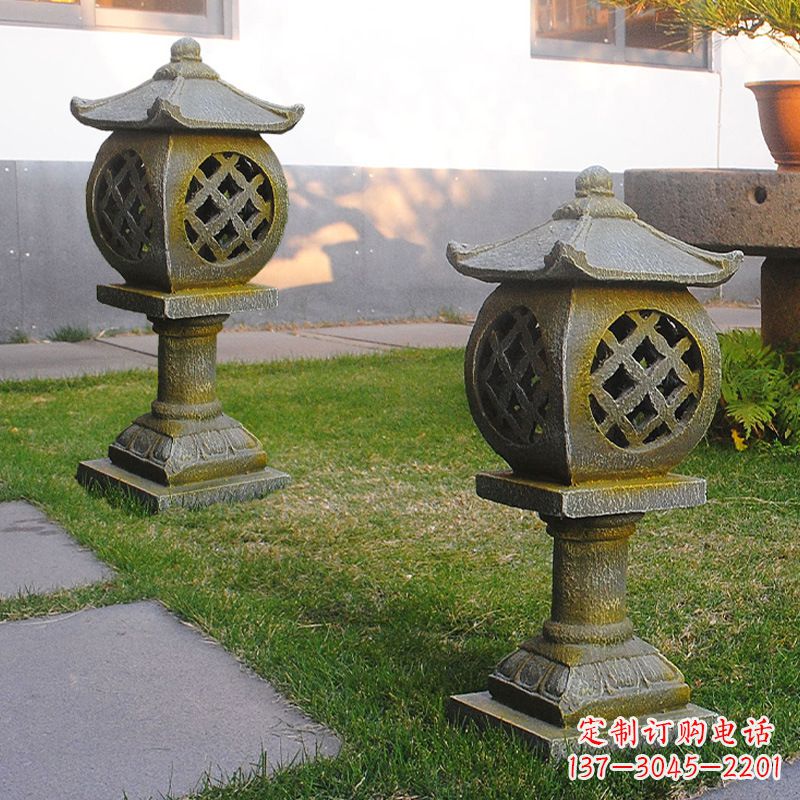 安阳公园仿古石灯笼