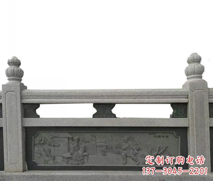 安阳公园仿古石雕栏板