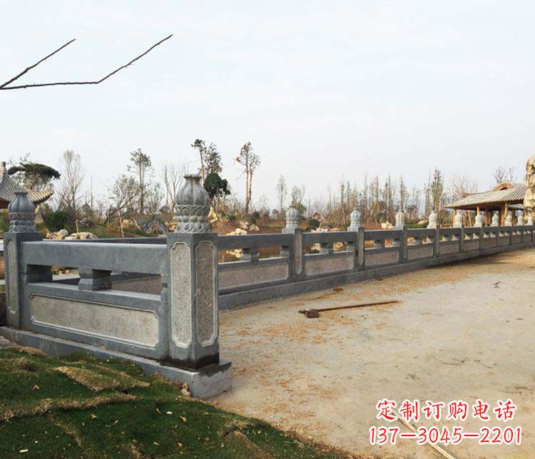 安阳公园仿古石栏板景观石雕 (3)