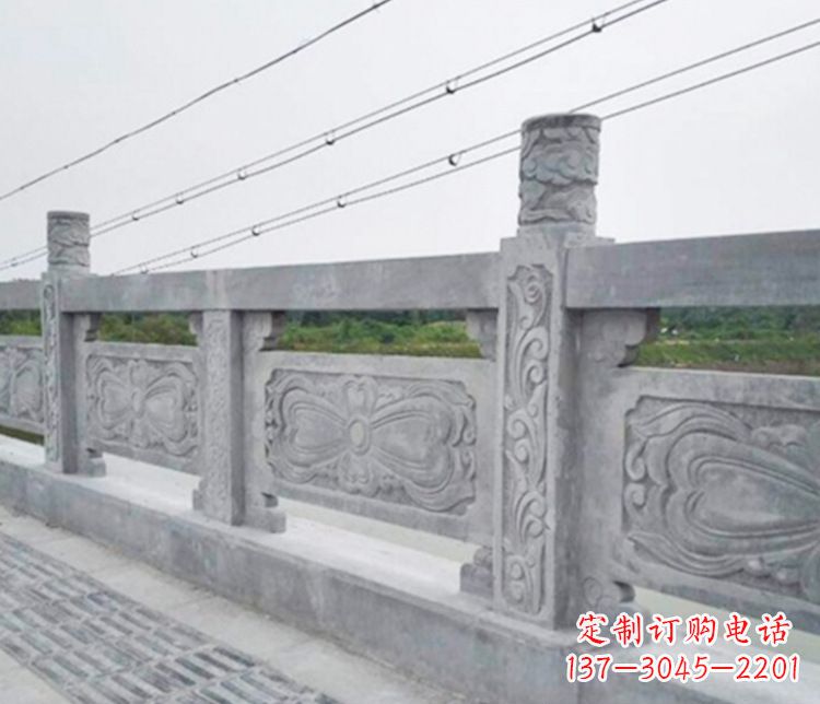 安阳公园仿古石栏板景观石雕 (5)