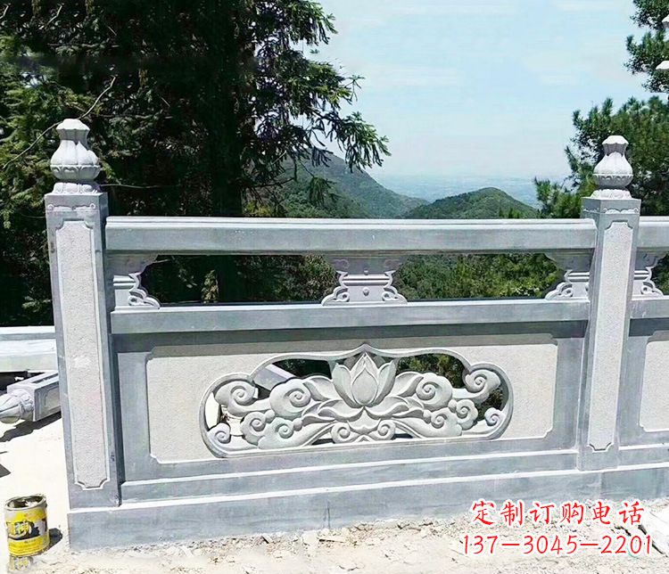 安阳公园仿古石栏板景观石雕 (8)