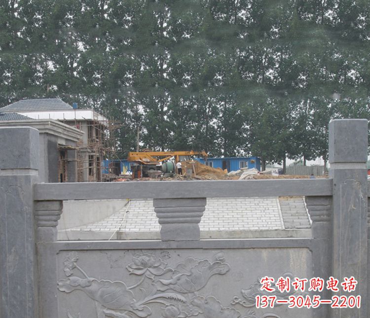 安阳公园仿古石栏板景观石雕 (9)