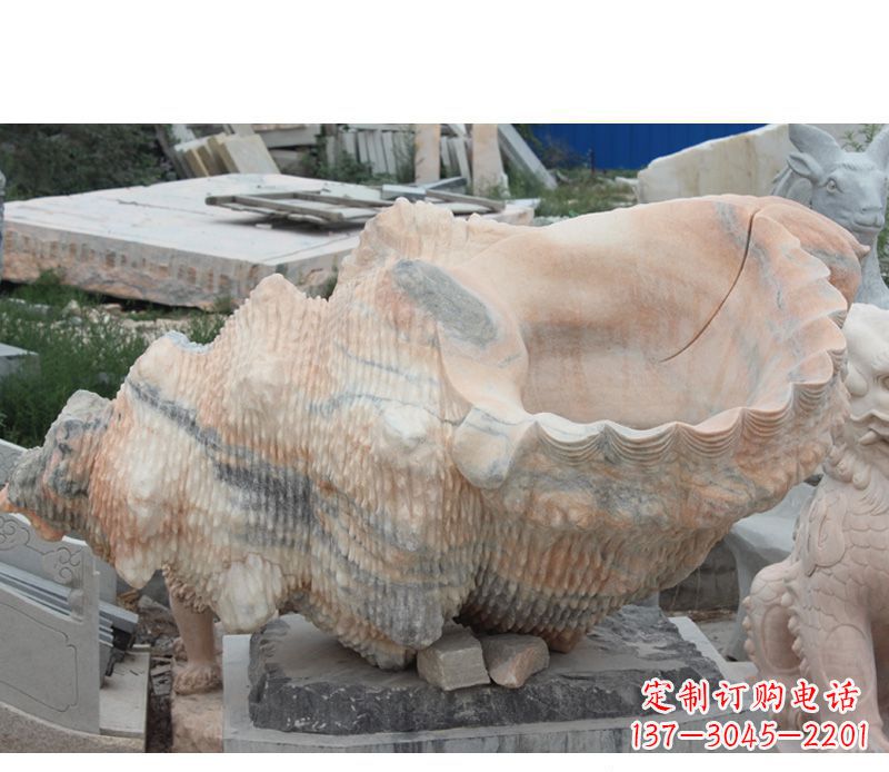 安阳公园海螺石雕