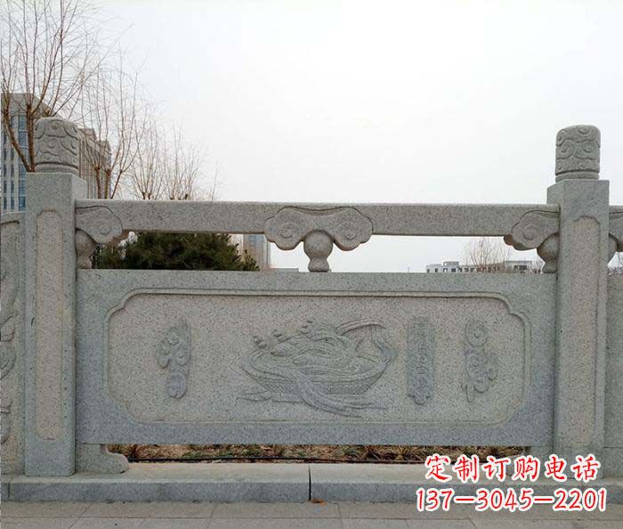 安阳公园户外栏板石雕