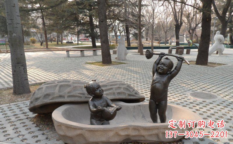 安阳花生娃娃艺术雕塑