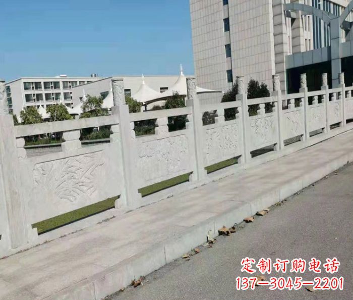 安阳精美大理石浮雕栏板