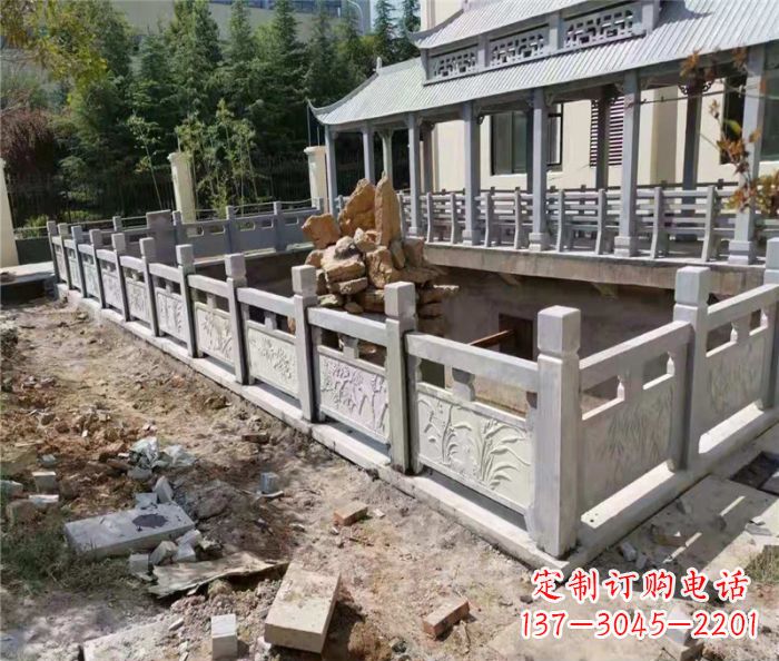 安阳精美大理石浮雕栏板,享受雕塑之美