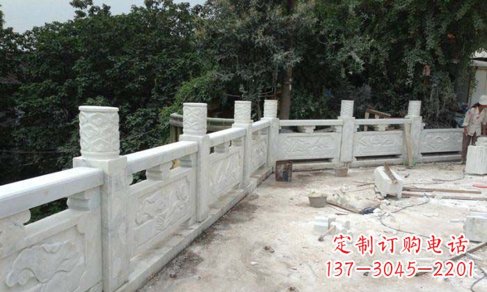 安阳精美大理石栏板雕塑