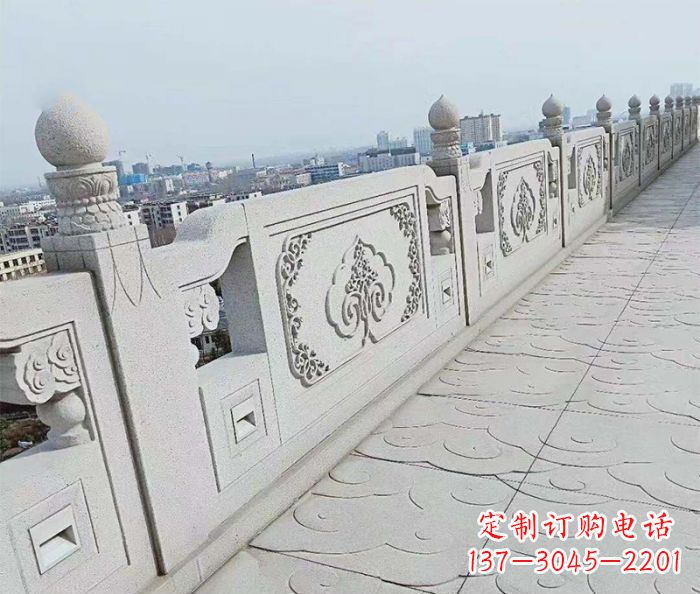安阳精美大理石栏板雕塑