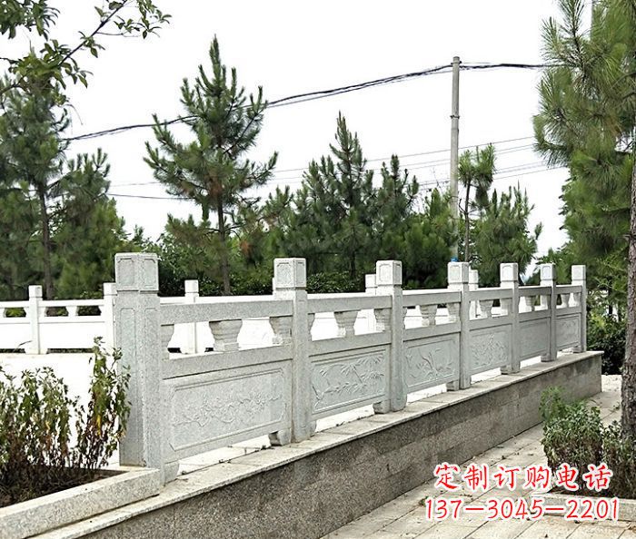 安阳大理石栏板石雕,构筑公园景观