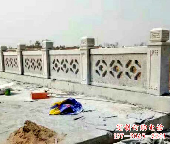 安阳公园大理石栏板石雕