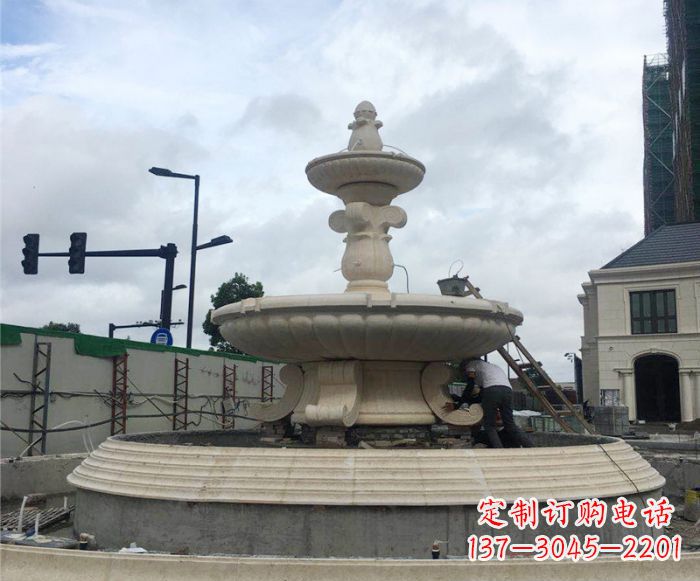 安阳品质卓越的定制大型喷泉石雕