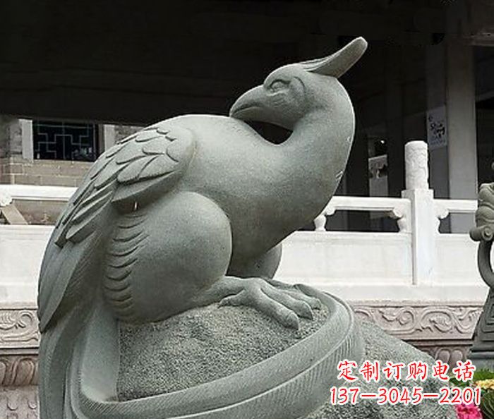 安阳精美的凤凰石雕