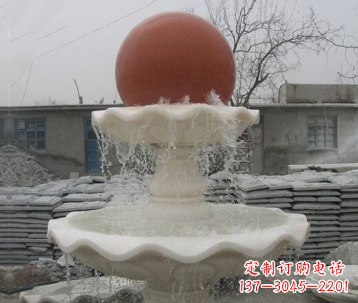 安阳精美风水球石雕