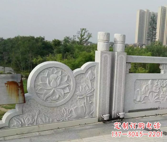安阳汉白玉石雕栏板