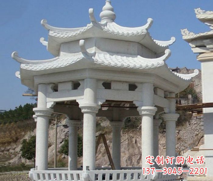 安阳专业汉白玉凉亭雕塑