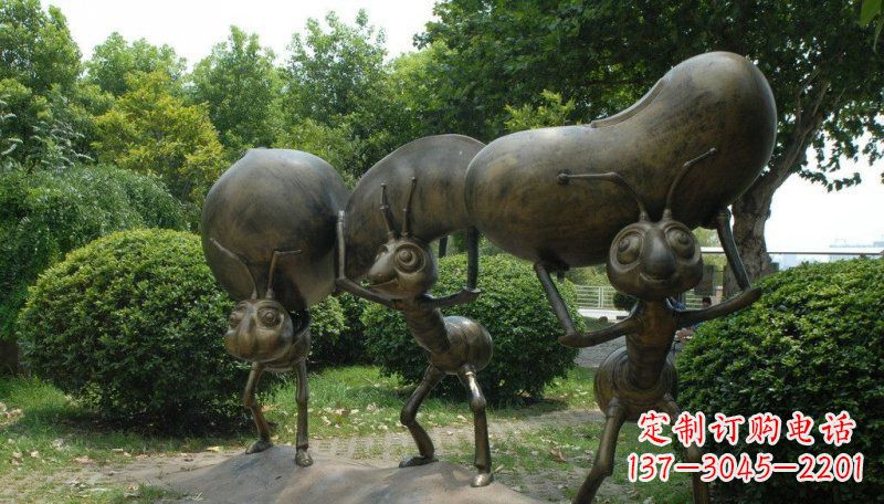 安阳精美蚂蚁铜雕塑