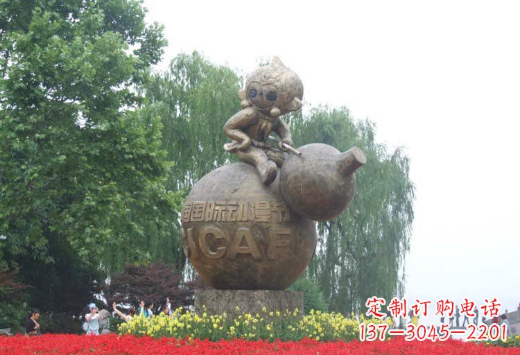 安阳中领雕塑| 尊贵古典——孙悟空青铜雕塑
