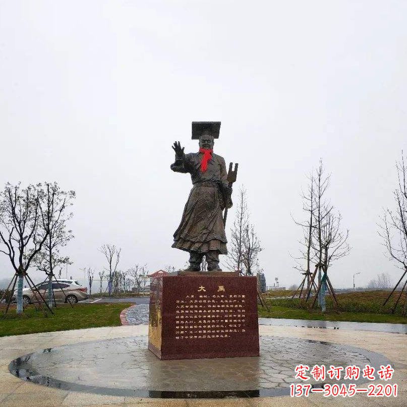 安阳中领雕塑古之名人雕像 尽显传承精神