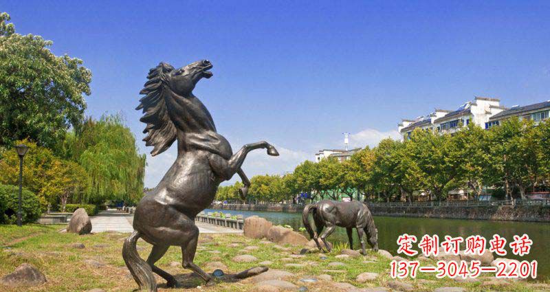安阳中领雕塑精美动物铜雕