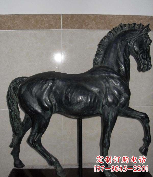 安阳马动物铜雕景观雕塑