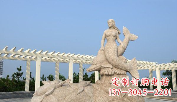 安阳中领雕塑 | 精致海豚雕塑