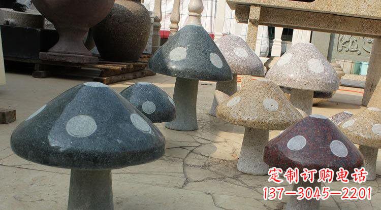 安阳别具特色的蘑菇石雕