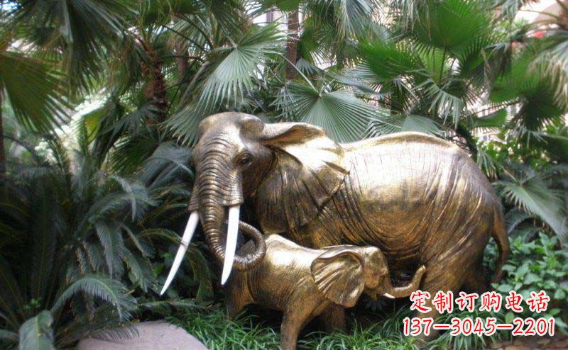 安阳中领雕塑-大象铜雕定制