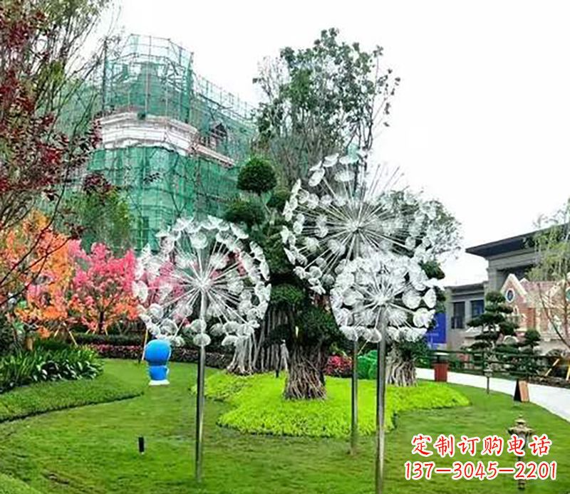 安阳公园蒲公英雕塑