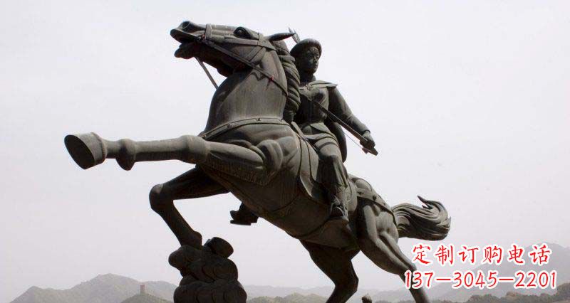 安阳西方风格骑马雕塑