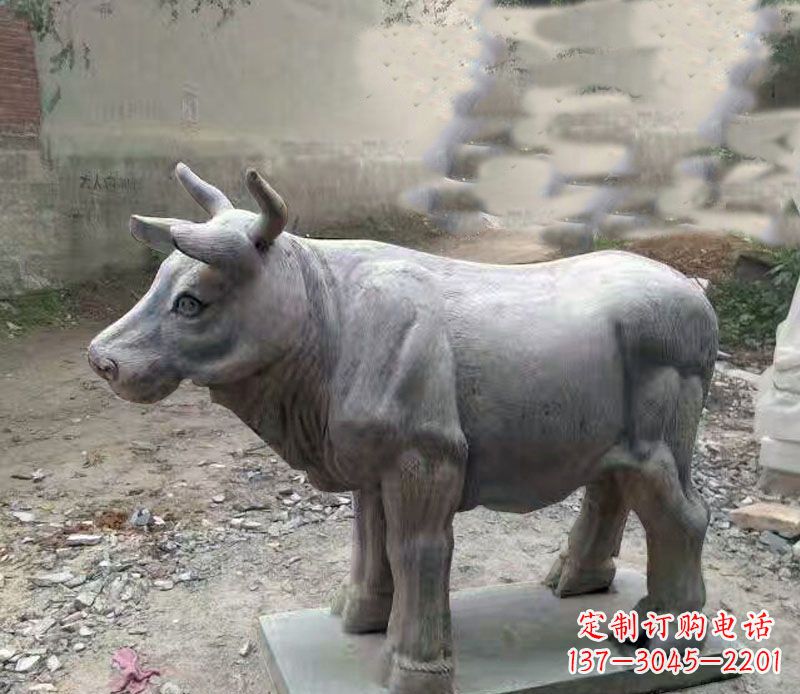 安阳艺术匠心 ─── 青石牛石雕塑
