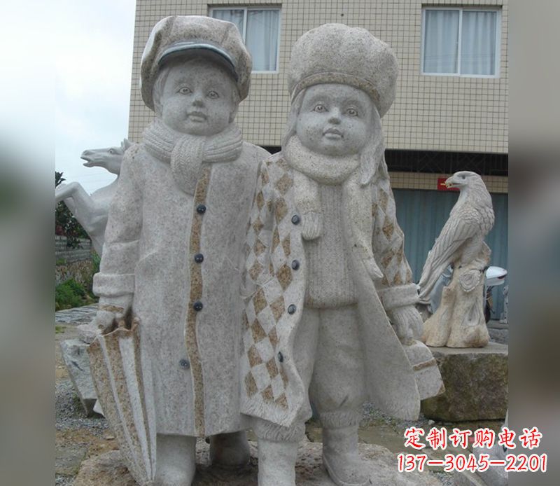 安阳浪漫爱情的传说——情侣雕塑