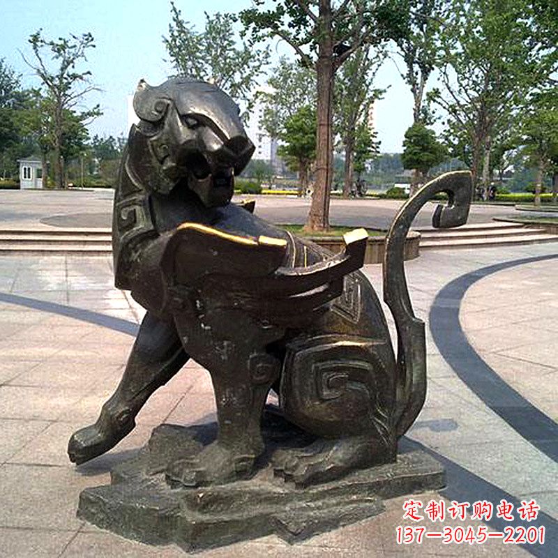 安阳中领雕塑——精美独特的貔貅雕塑