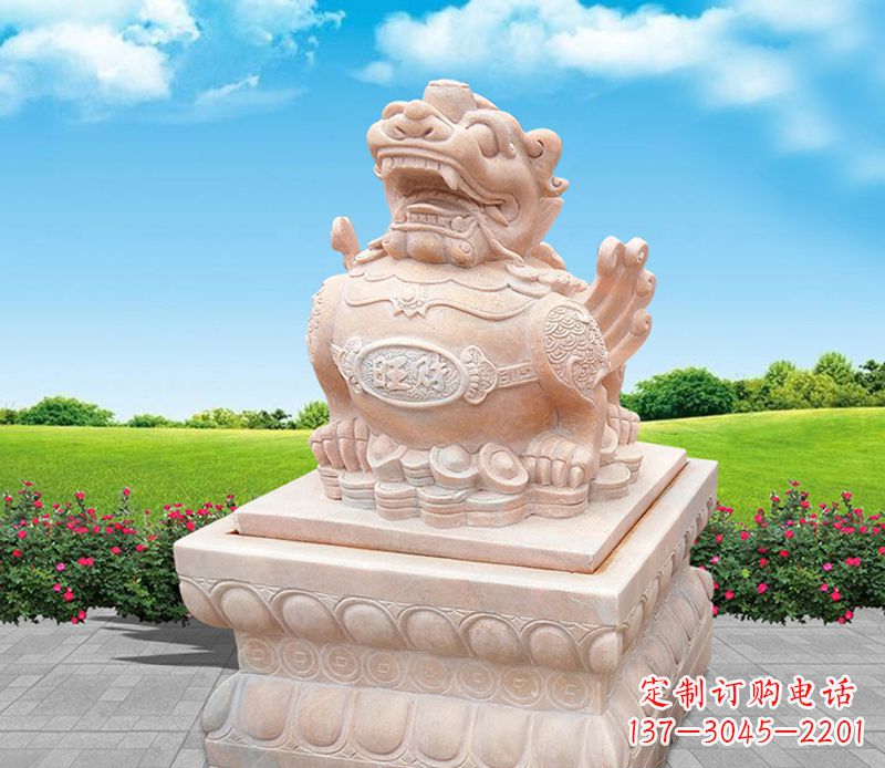 安阳财神貔貅雕塑