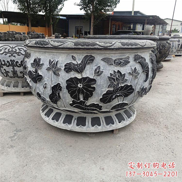 安阳精美石雕水缸——雕刻您的艺术一生