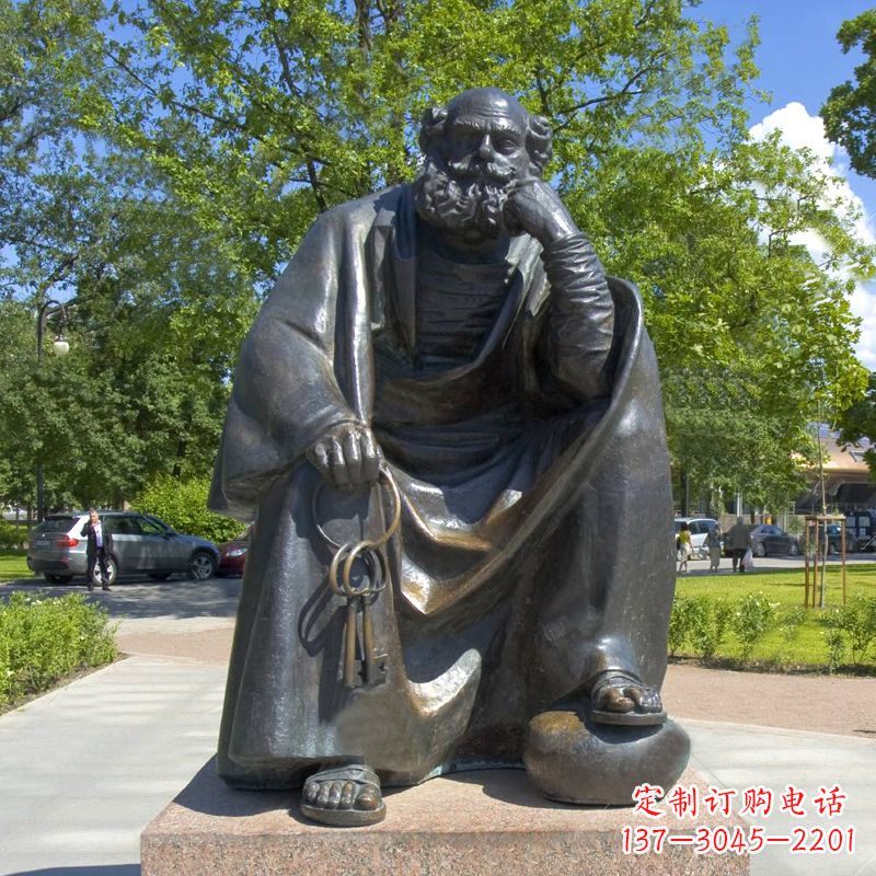 安阳铸就传奇托尔斯泰雕塑