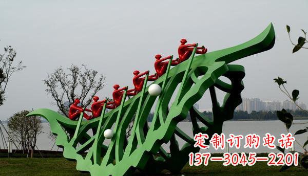 安阳不锈钢树叶雕塑