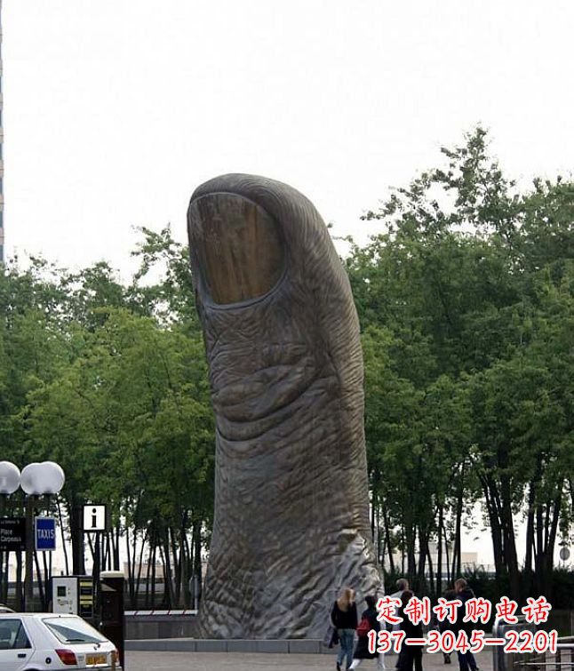 安阳中领雕塑大拇指铜雕竖立景观