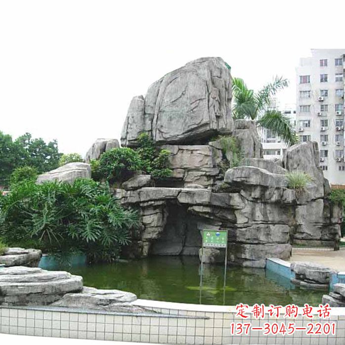 安阳精美假山雕塑