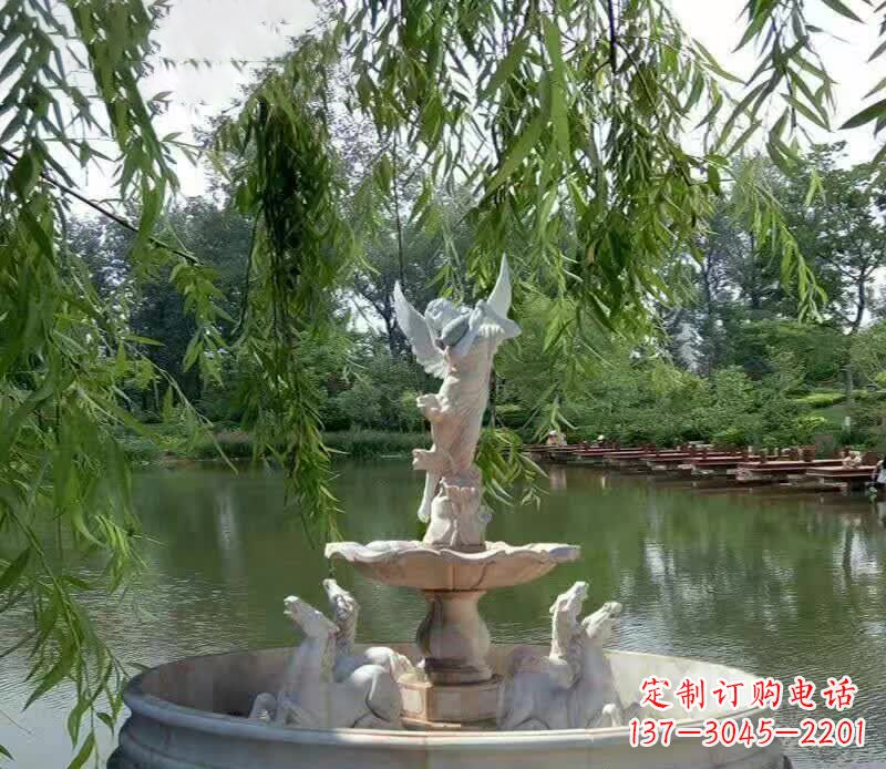 安阳公园天使景观石雕