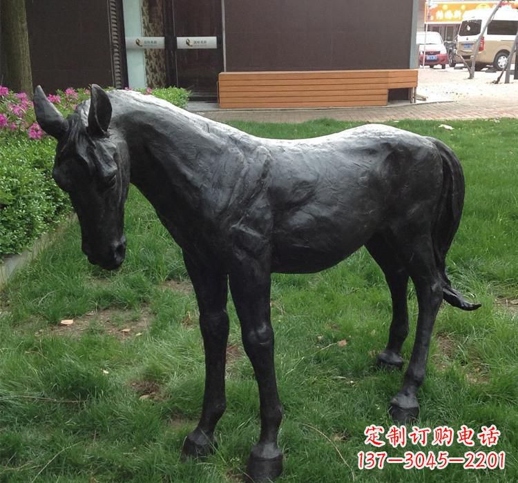 安阳大型雕塑装置——马雕塑